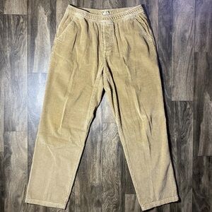 The Territory Ahead Manana Corduroy Heavyweight Lounge Pant Large x 32" Gravel